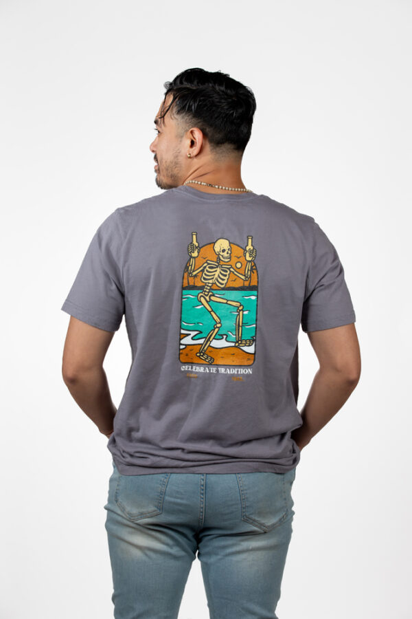 Storm Gray Adult T-Shirt - Image 4