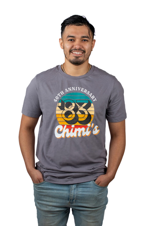 Storm Gray Adult T-Shirt - Image 3